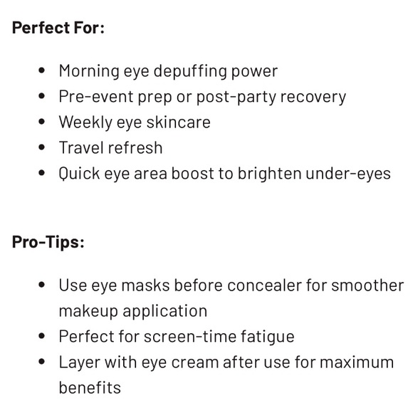 Patchology FlashPatch Rejuvenating Eye Gels 30 Pairs De-Puff, Hydrate & Brighten - Picture 4 of 16